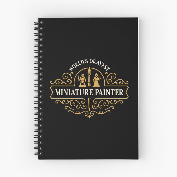 Item preview, World's Okayest Miniature Painter Funny Award designed and sold by pixeptional.