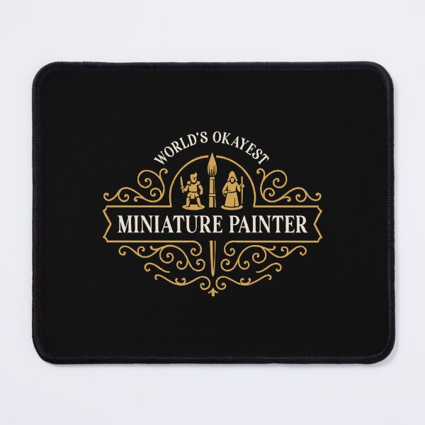 Item preview, World's Okayest Miniature Painter Funny Award designed and sold by pixeptional.