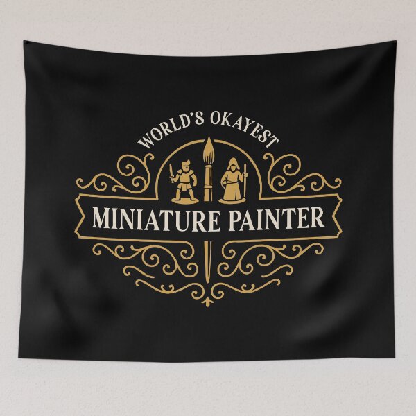 Item preview, World's Okayest Miniature Painter Funny Award designed and sold by pixeptional.