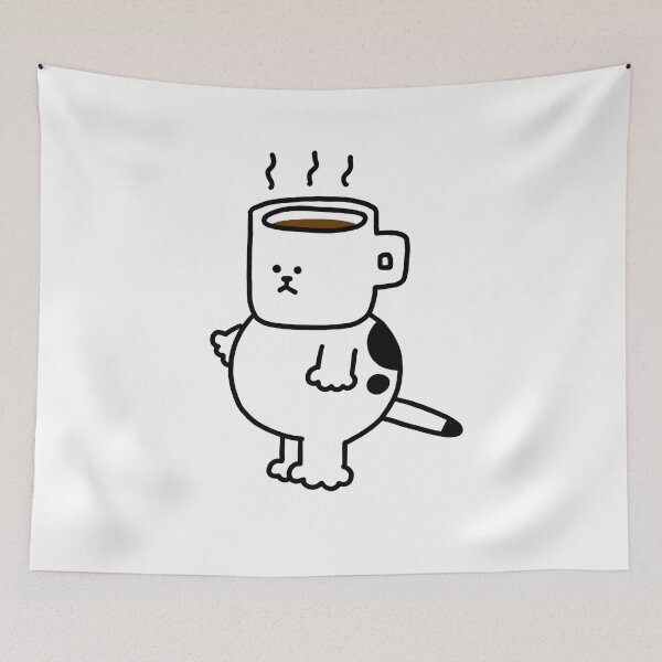 Item preview, a Cup head Cat designed and sold by superbaechoo.