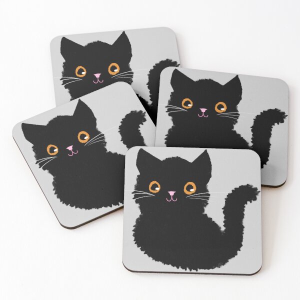 Item preview, Black cat designed and sold by Chaotic-Crochet.
