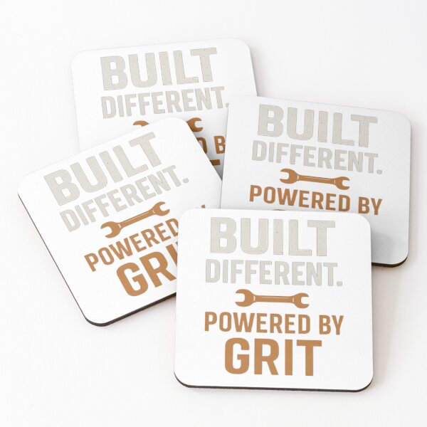 Item preview, "Built Different – Powered by Grit" designed and sold by Cgriffin18.