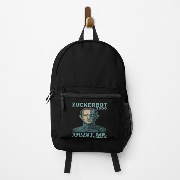 Item preview, Zuckerbot 3000 – Trust Me, I'm Mostly Human designed and sold by Creative Lab by JMC .