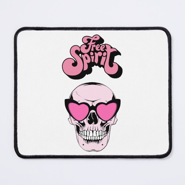 Item preview, Free Spirit Pink Cool Skull designed and sold by FanFest.