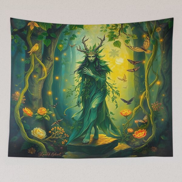 Item preview, Mystical Forest Harmony – Nature, Magic & Elegance in one enchanting artwork designed and sold by FotoworldEdel.