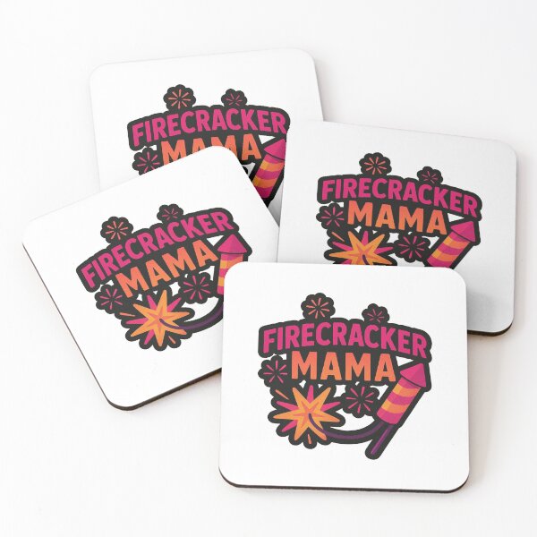 Item preview, Firecracker Mama | Funny 4th of July Mom Shirt | Patriotic USA Independence Day Design designed and sold by Printynest.