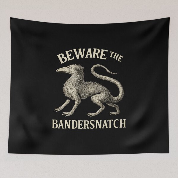 Item preview, Beware the Bandersnatch Vintage Literary Creature  designed and sold by The Junto Shop.