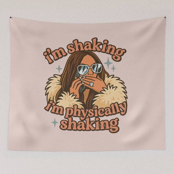 Item preview, I’m Physically Shaking – Lisa Barlow RHOSLC Meme Quote designed and sold by GirlyPopped.