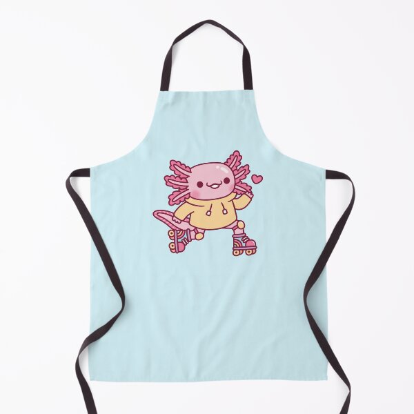 Item preview, Cute Axolotl Loves Roller Skating designed and sold by rustydoodle.