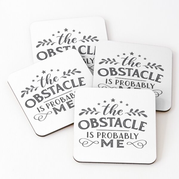 Item preview, The Obstacle is Probably Me – Self-Awareness Meets Humor designed and sold by Time and Tide Digital Art.