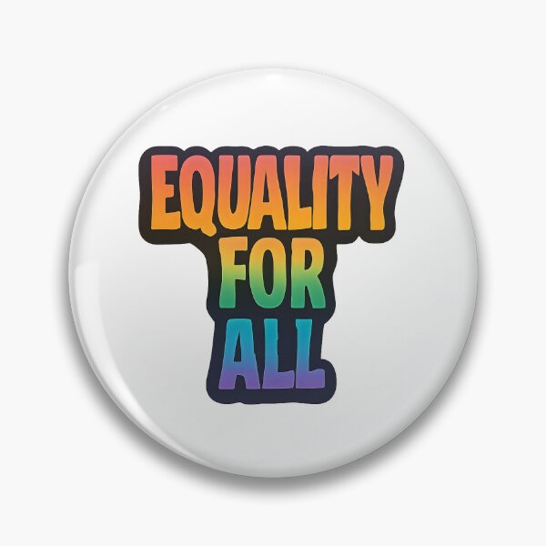 Item preview, Equality For All – Bold Pride Typography designed and sold by Haus Of Sin.