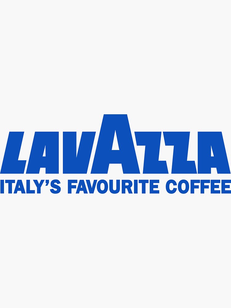 Autocollant Original Lavazza Ski World Cup 80s - Adesivo Caffe Sticker Vintage