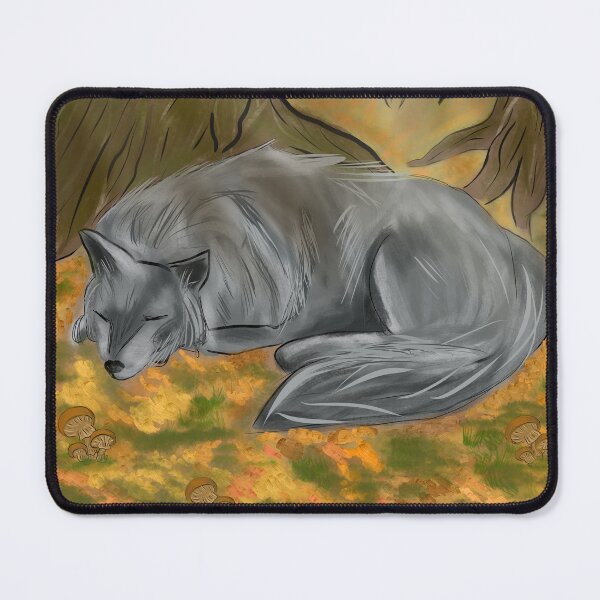 Item preview, A wolf sleeping in the thicket of the forest designed and sold by Kmaciulyte94.
