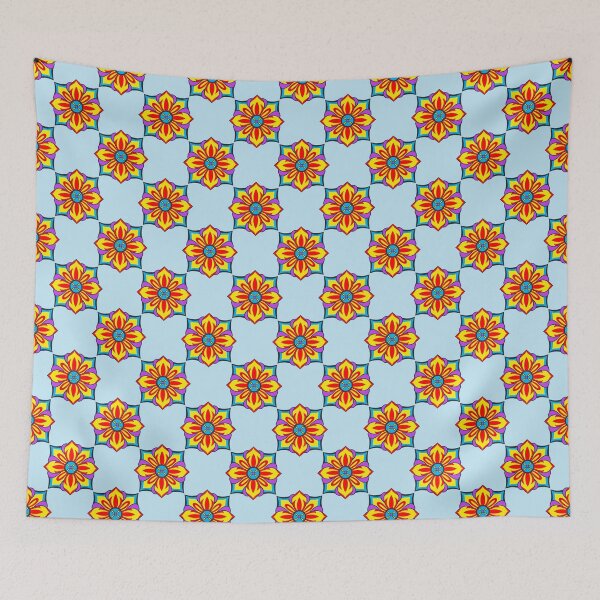Item preview, Vibrant Lotus Bloom Pattern designed and sold by Alice-AJ.