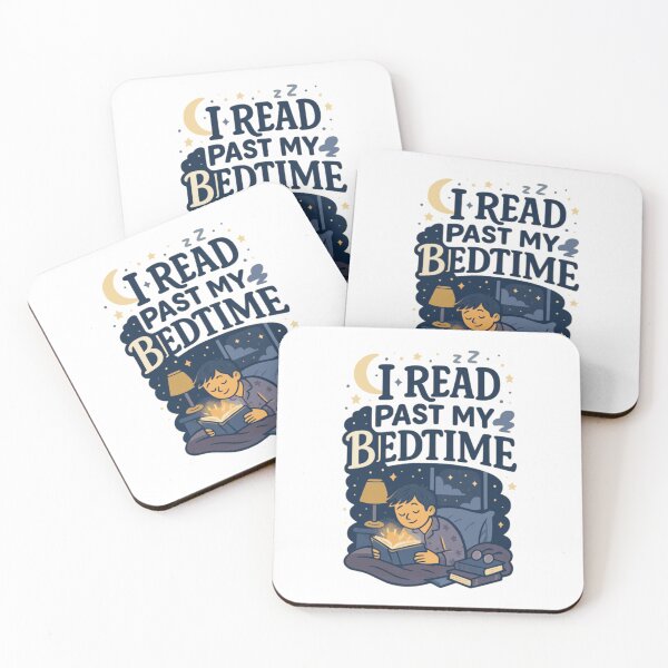 Item preview, I Read Past My Bedtime designed and sold by ShirtsforSnacks.