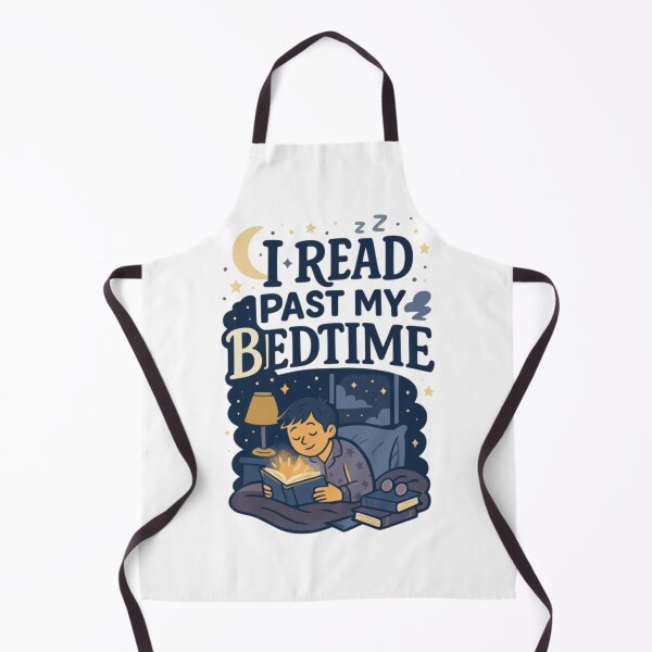 Item preview, I Read Past My Bedtime designed and sold by ShirtsforSnacks.