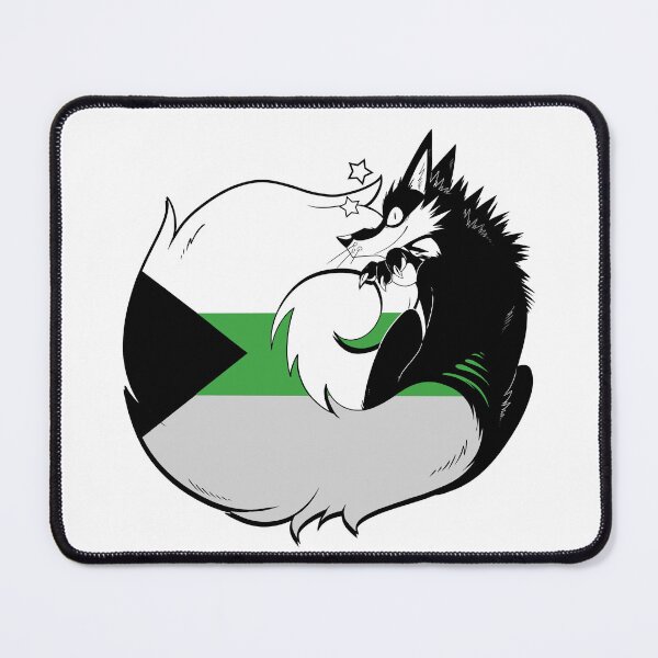 Item preview, Fox with Pride - Demiromantic designed and sold by GlazFox.