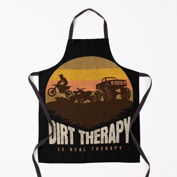 Item preview, Dirt Therapy Is Real Therapy Funny Dirt Racing Dirt Bike ATV 4 Wheeler 4x4 Mud Truck Outdoors Motocross designed and sold by CarantinedChaos.