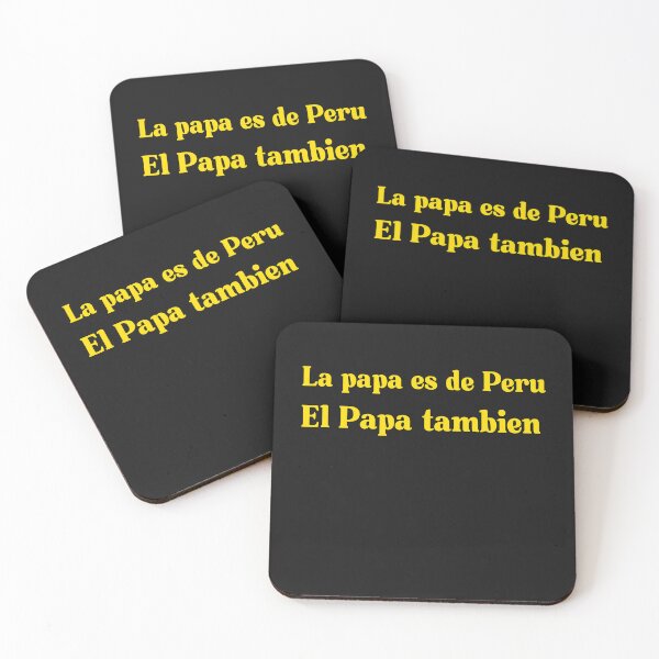 Item preview, Funny saying in spanish The potato is from Peru so the Pope is peruvian 2025 designed and sold by erozzz.