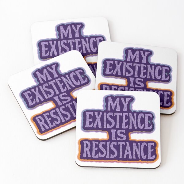 Item preview, My Existence Is Resistance – Bold Pride Art designed and sold by Haus Of Sin.