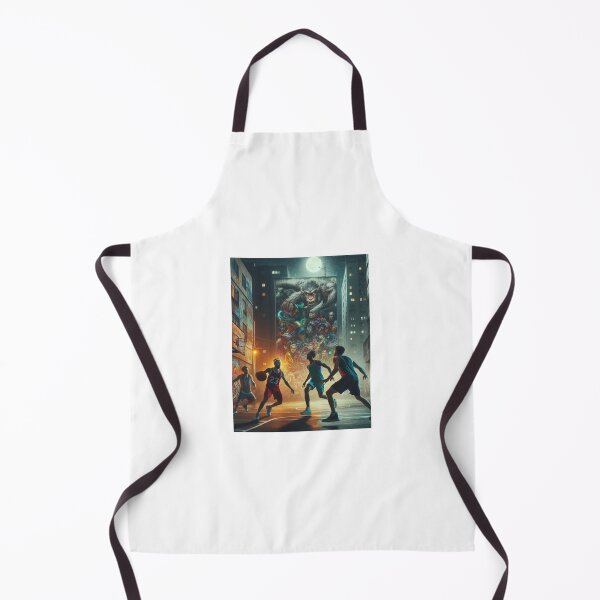 Item preview, Street Ball Under the Lights – Night Basketball with Graffiti Backdrop designed and sold by ashokreddy343.