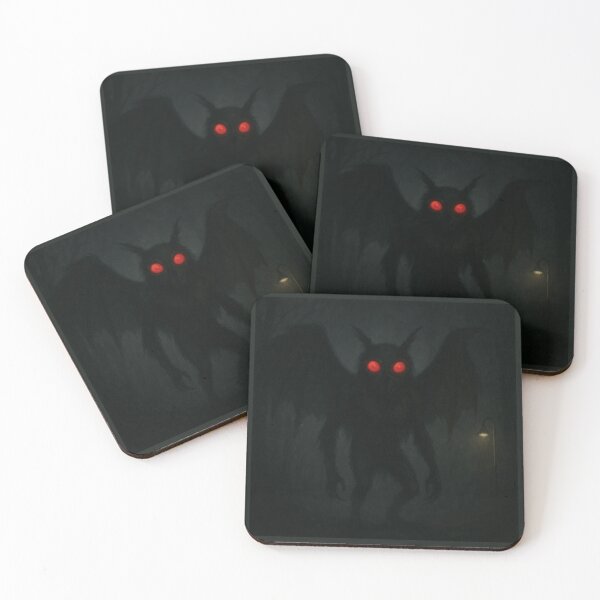 Item preview, Mothman Cryptid Art designed and sold by Planetporridge.