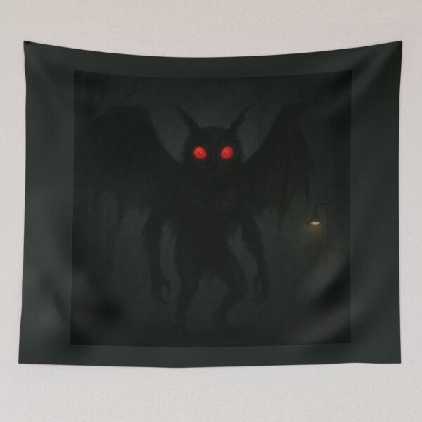 Item preview, Mothman Cryptid Art designed and sold by Planetporridge.