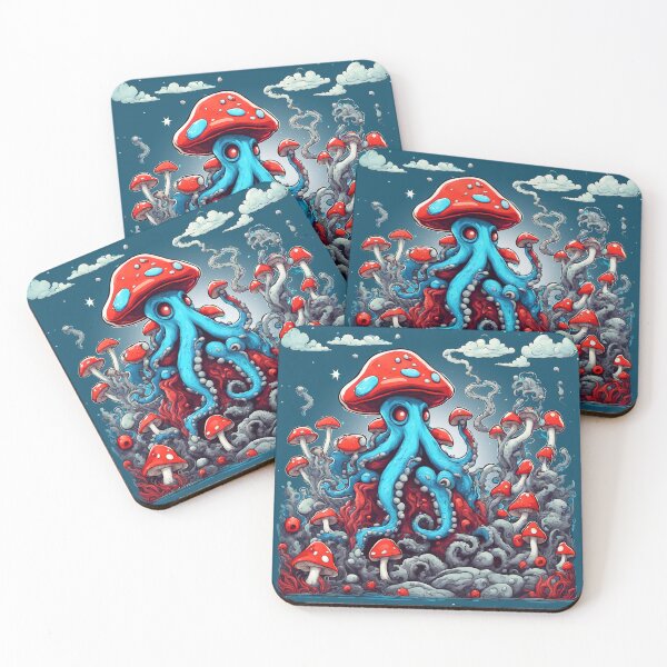Item preview, Delicious Crazy Tripi Octopus Monster`s designed and sold by Vj-Sets-Shop.