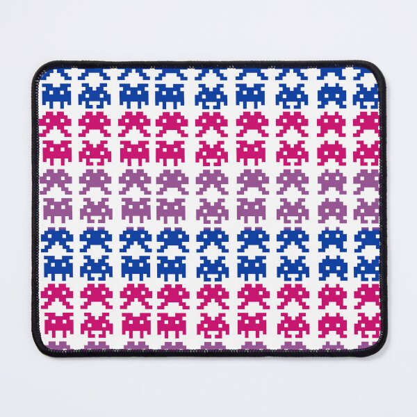 Item preview, PRIDE Collection: Bisexual Space Invaders designed and sold by Rebecca Creates....