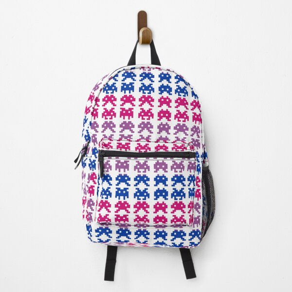 Item preview, PRIDE Collection: Bisexual Space Invaders designed and sold by Rebecca Creates....