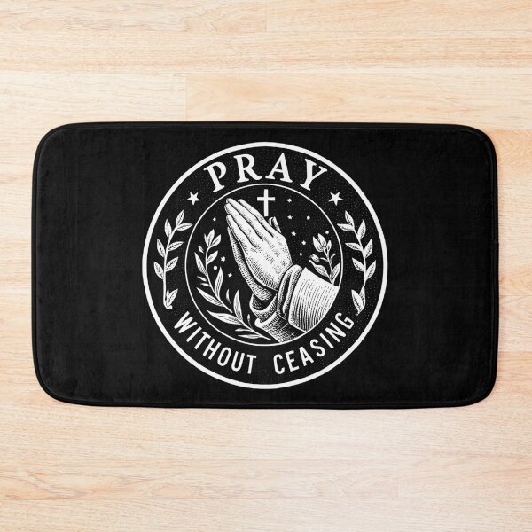 Item preview, 1 Thessalonians 5:17 Pray Without Ceasing designed and sold by plushism.