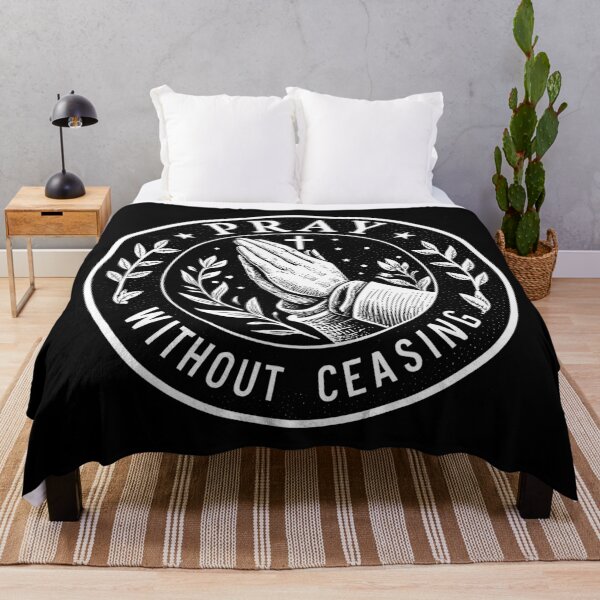 Item preview, 1 Thessalonians 5:17 Pray Without Ceasing designed and sold by plushism.
