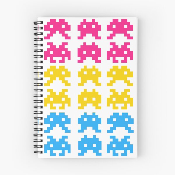 Item preview, PRIDE Collection: Pansexual Space Invaders designed and sold by Rebecca Creates....