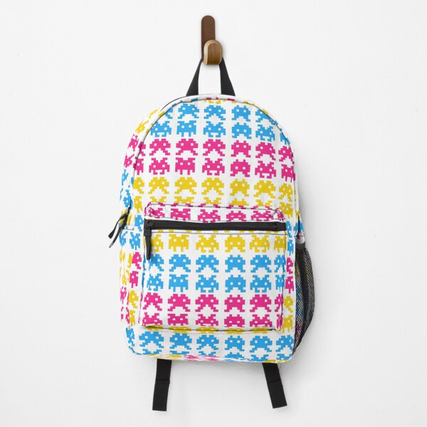 Item preview, PRIDE Collection: Pansexual Space Invaders designed and sold by Rebecca Creates....