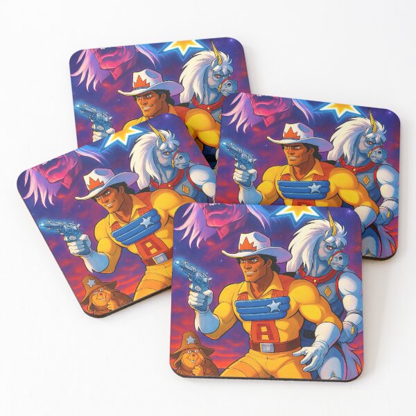 Item preview, Bravestarr Retro Sci-Fi Hero Vintage Style designed and sold by Retr0Tshirts.