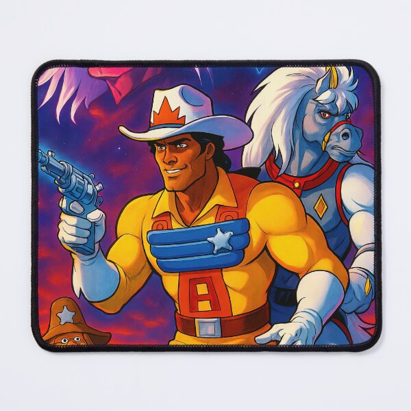 Item preview, Bravestarr Retro Sci-Fi Hero Vintage Style designed and sold by Retr0Tshirts.