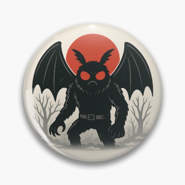 Item preview, Cryptid Mothman Artwork designed and sold by Planetporridge.