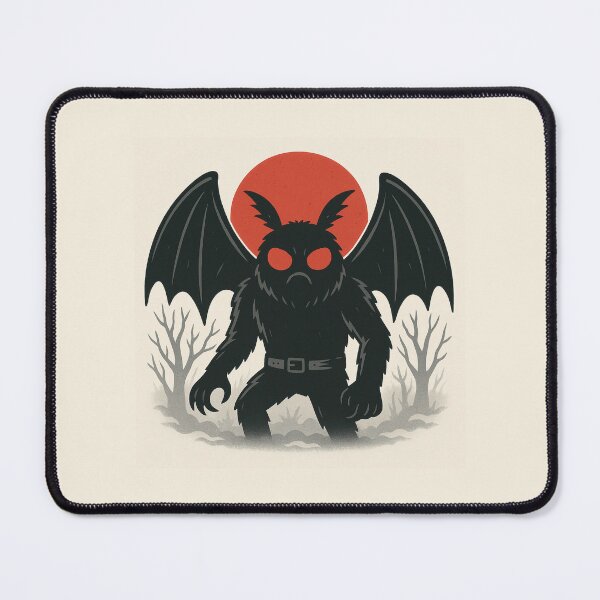 Item preview, Cryptid Mothman Artwork designed and sold by Planetporridge.