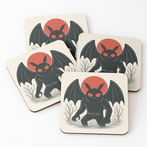 Item preview, Cryptid Mothman Artwork designed and sold by Planetporridge.
