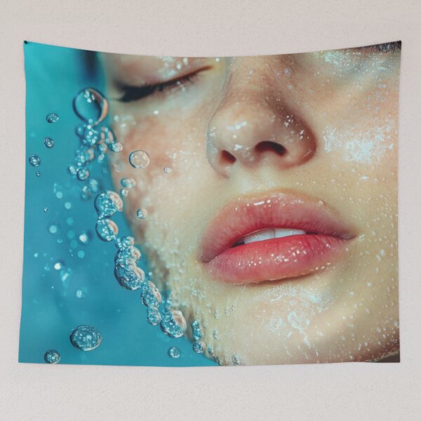 Item preview, Beauty under water with bubbles designed and sold by anytka.