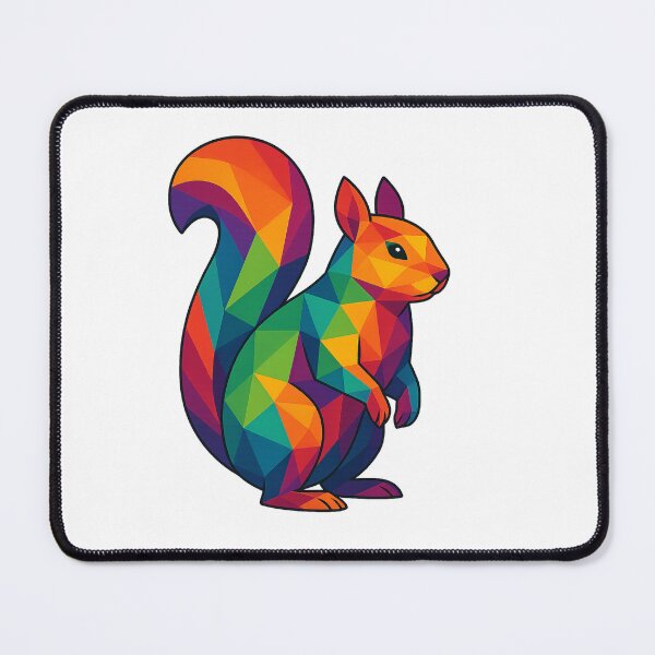 Item preview, Prismatic Squirrel designed and sold by TheWonkyEaselCo.