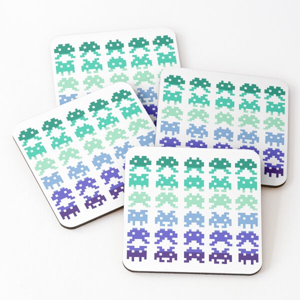 Item preview, PRIDE Collection: Gay MLM Space Invaders designed and sold by Rebecca Creates....