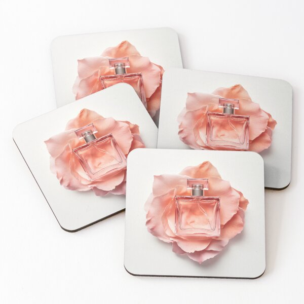Item preview, Elegant perfume bottle on rose petal designed and sold by anytka.