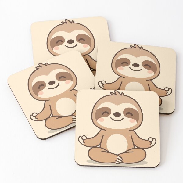 Item preview, Lazy Life - Sloth Buddha designed and sold by Lazy-Life.