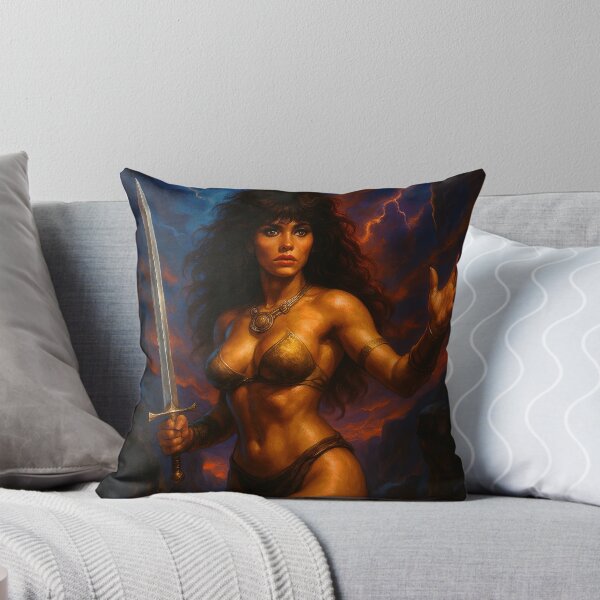 Item preview, Barbarian Amiga Retro Game Cover Art designed and sold by Retr0Tshirts.