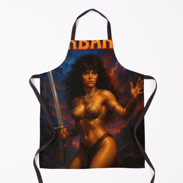 Item preview, Barbarian Amiga Retro Game Cover Art designed and sold by Retr0Tshirts.