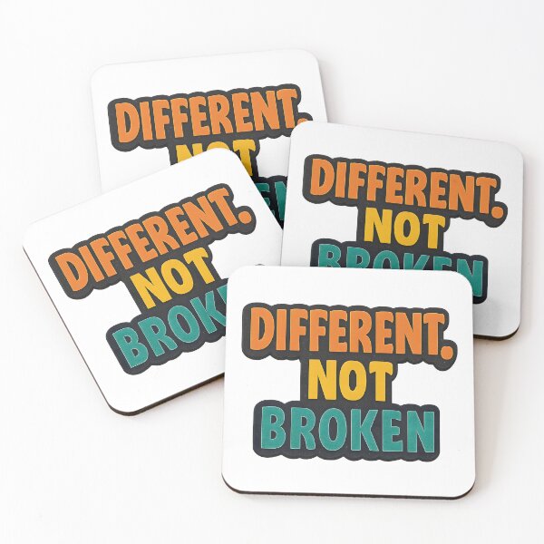 Item preview, Different Not Broken – Bold Pride Statement designed and sold by Haus Of Sin.