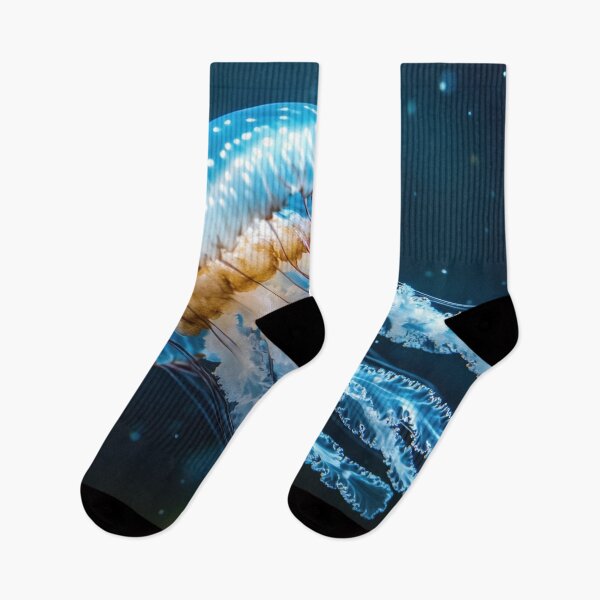 Item preview, Jellyfish gliding in water designed and sold by anytka.