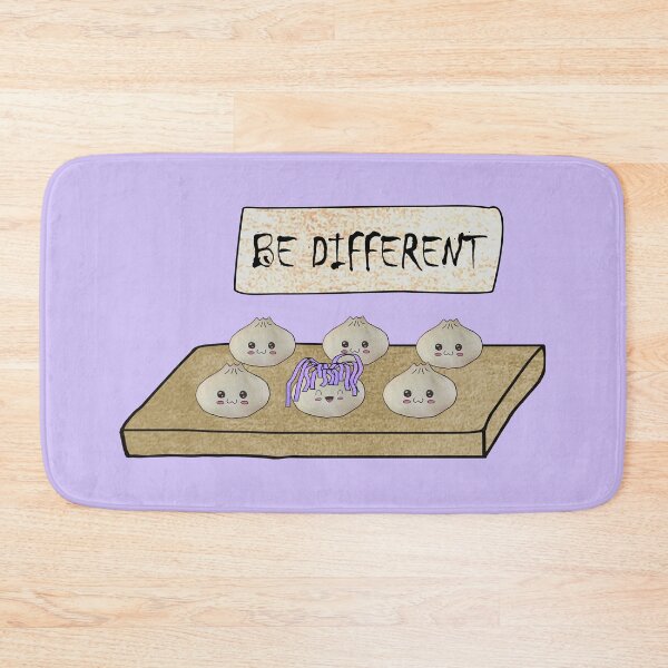 Item preview, Be Different – The Baozi with Purple Hair designed and sold by KawaiiNugs.