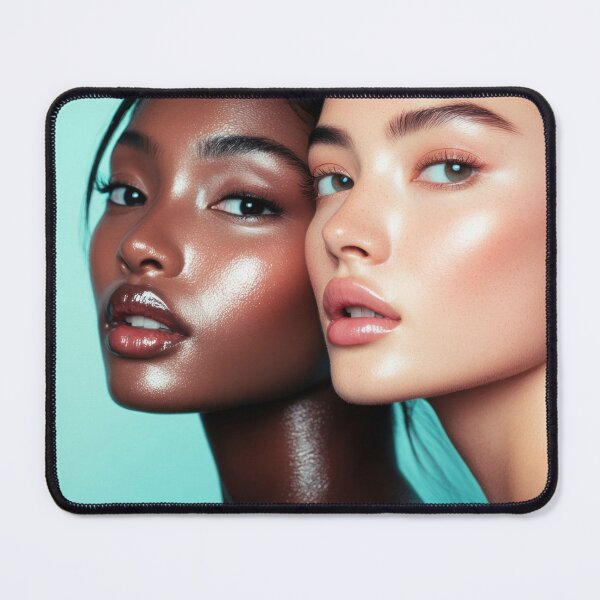 Item preview, Models of diverse beauty on teal designed and sold by anytka.